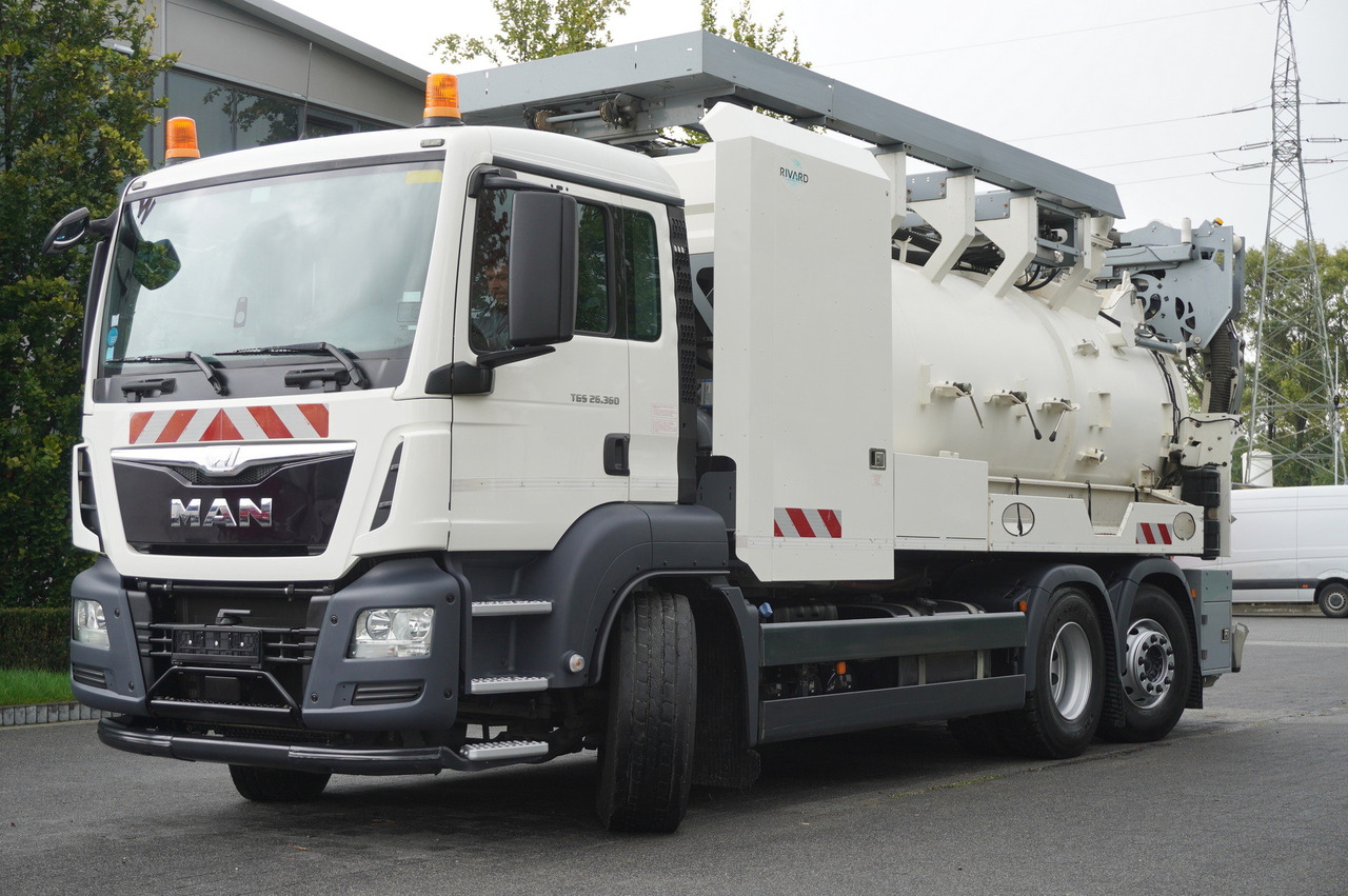 MAN TGS 26.360 E6 / RIVARD sewage cleaner 18 m3 / 90 tho. km / steering axle / 2 units - Вакуумски камион: слика 2 MAN TGS 26.360 E6 / RIVARD sewage cleaner 18 m3 / 90 tho. km / steering axle / 2 units - Вакуумски камион: слика 2