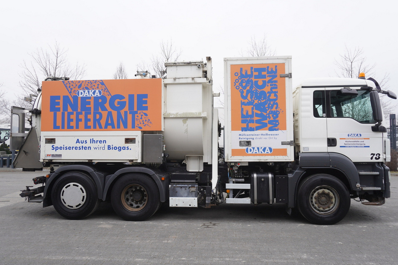 MAN TGS 26.360 / Holzmann Fahrzeugbau HBS 28/120.00 kitchen waste vehicle / Euro 5 - Камион за ѓубре: слика 5 MAN TGS 26.360 / Holzmann Fahrzeugbau HBS 28/120.00 kitchen waste vehicle / Euro 5 - Камион за ѓубре: слика 5