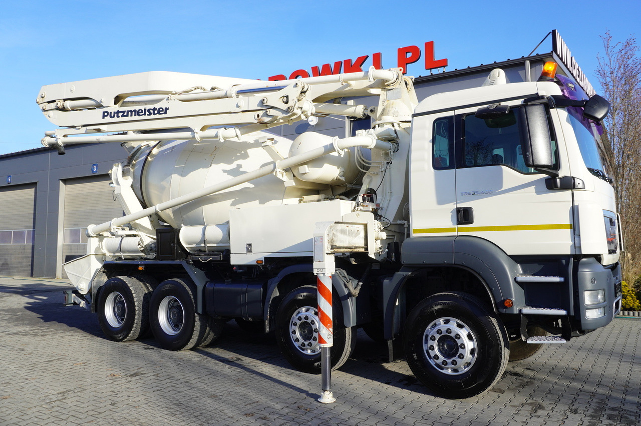 MAN TGS 32.400 8x4 Concrete Mixer Pump truck / 426 MTH !!! / 18 meters - Камион со бетонска пумпа: слика 3 MAN TGS 32.400 8x4 Concrete Mixer Pump truck / 426 MTH !!! / 18 meters - Камион со бетонска пумпа: слика 3