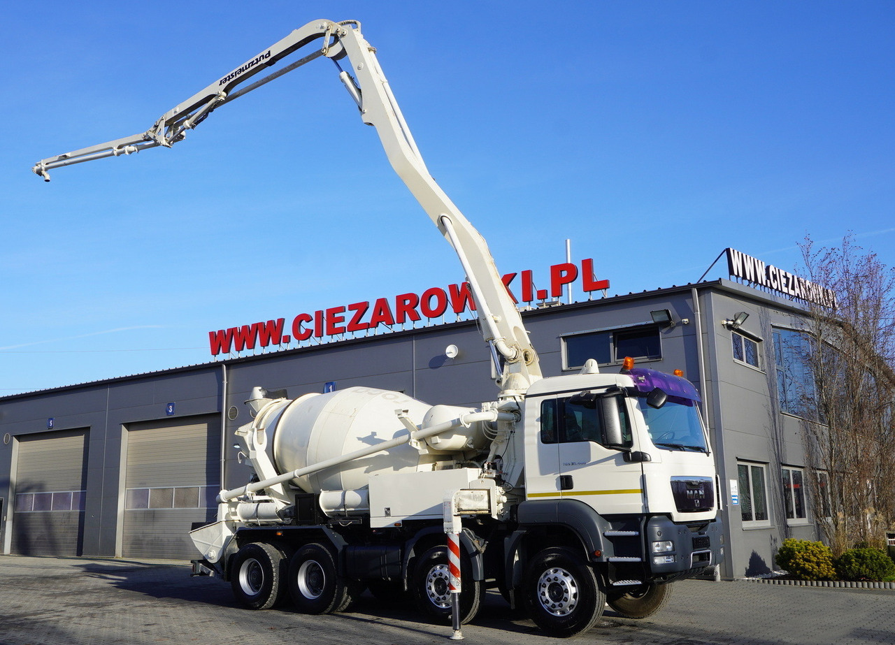 MAN TGS 32.400 8x4 Concrete Mixer Pump truck / 426 MTH !!! / 18 meters - Камион со бетонска пумпа: слика 1 MAN TGS 32.400 8x4 Concrete Mixer Pump truck / 426 MTH !!! / 18 meters - Камион со бетонска пумпа: слика 1