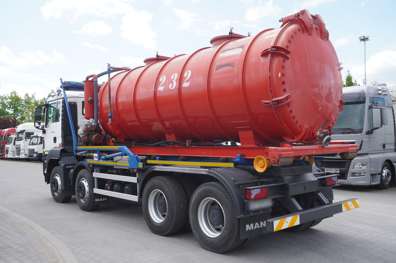 MAN TGS 35.400 8 × 4 E5 / HYVA HOOK LIFT 32.56 SE / Septic barrel 13000 L - Цистерна за арско ѓубриво: слика 5 MAN TGS 35.400 8 × 4 E5 / HYVA HOOK LIFT 32.56 SE / Septic barrel 13000 L - Цистерна за арско ѓубриво: слика 5
