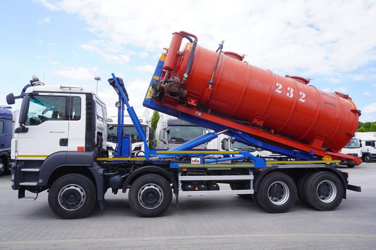 MAN TGS 35.400 8 × 4 E5 / HYVA HOOK LIFT 32.56 SE / Septic barrel 13000 L - Цистерна за арско ѓубриво: слика 3 MAN TGS 35.400 8 × 4 E5 / HYVA HOOK LIFT 32.56 SE / Septic barrel 13000 L - Цистерна за арско ѓубриво: слика 3