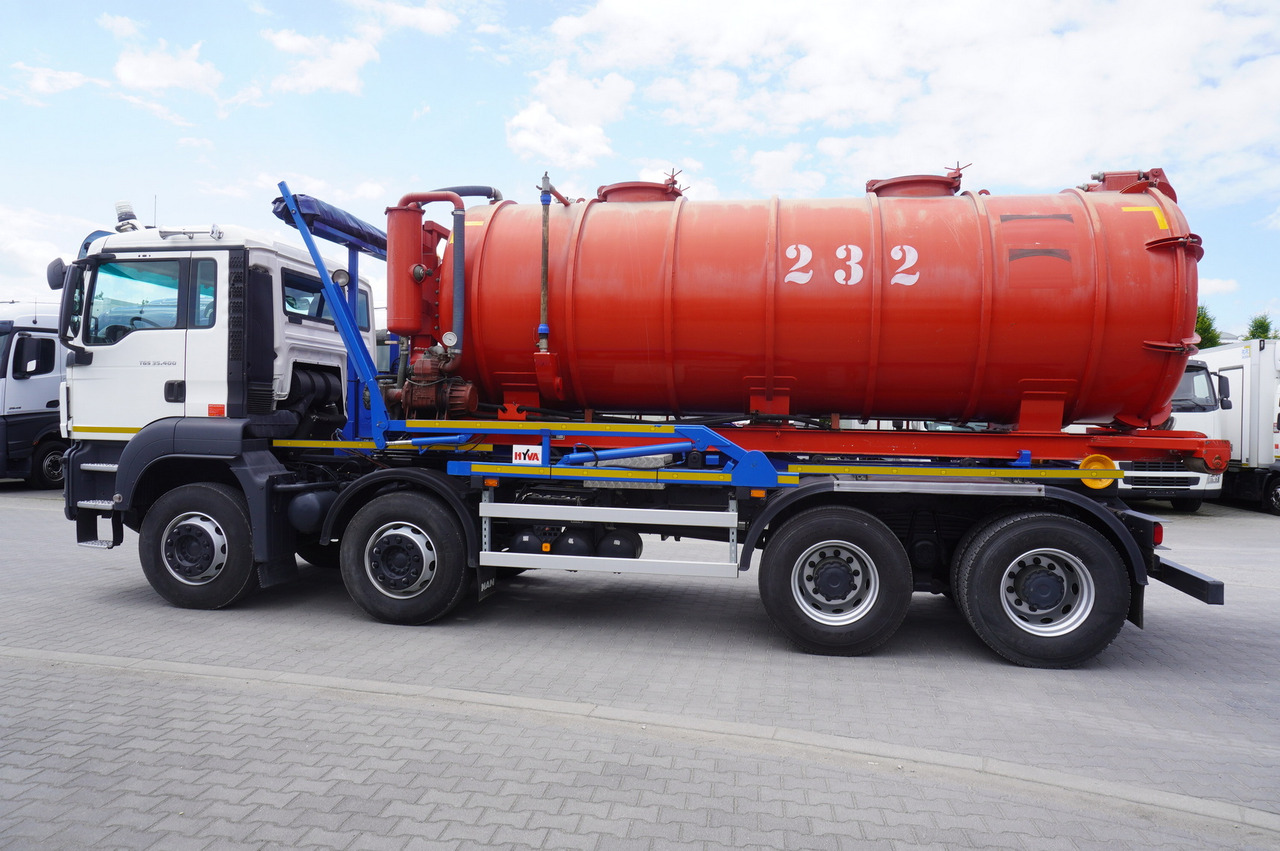MAN TGS 35.400 8 × 4 E5 / HYVA HOOK LIFT 32.56 SE / Septic barrel 13000 L - Цистерна за арско ѓубриво: слика 4 MAN TGS 35.400 8 × 4 E5 / HYVA HOOK LIFT 32.56 SE / Septic barrel 13000 L - Цистерна за арско ѓубриво: слика 4