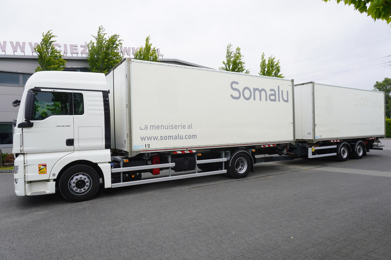 MAN TGX 18.430 / 18 EPAL box / Fruehauf 18 EPAL box trailer / 2021 - Камион сандучар: слика 2 MAN TGX 18.430 / 18 EPAL box / Fruehauf 18 EPAL box trailer / 2021 - Камион сандучар: слика 2