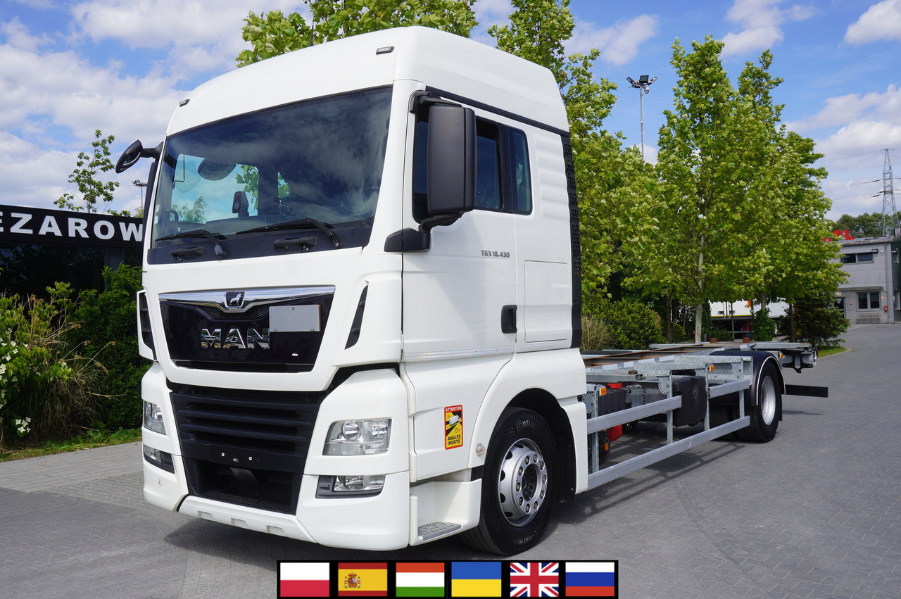 MAN TGX 18.430 / BDF 7.5 m / sleeping cab / 2021 - Транспортер на контејнер/ Камион со променливо тело: слика 1 MAN TGX 18.430 / BDF 7.5 m / sleeping cab / 2021 - Транспортер на контејнер/ Камион со променливо тело: слика 1