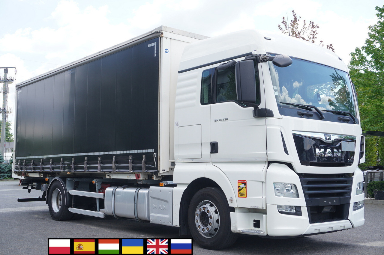 MAN TGX 18.430 / Curtainsider 18 EPAL / sleeping cab / 2021 - Камион со церада: слика 1 MAN TGX 18.430 / Curtainsider 18 EPAL / sleeping cab / 2021 - Камион со церада: слика 1