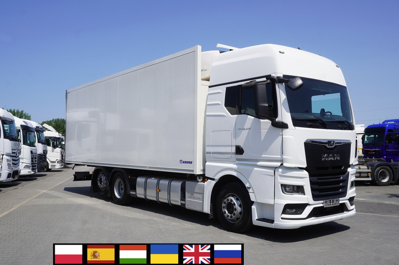 MAN TGX 26.470 / 2022 / Krone Refrigerator 40 EPAL Multitemp Dopplestock / Carrier Supra 950 MT - Камион ладилник: слика 1 MAN TGX 26.470 / 2022 / Krone Refrigerator 40 EPAL Multitemp Dopplestock / Carrier Supra 950 MT - Камион ладилник: слика 1
