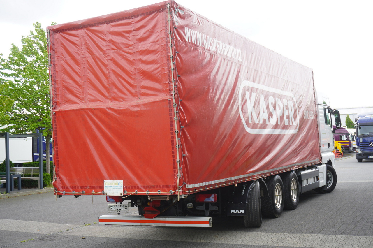 MAN TGX 35.580 E6 8x4 /4 / 23 EPAL tarp superstructure / 4th axle steered - Камион со церада: слика 4 MAN TGX 35.580 E6 8x4 /4 / 23 EPAL tarp superstructure / 4th axle steered - Камион со церада: слика 4
