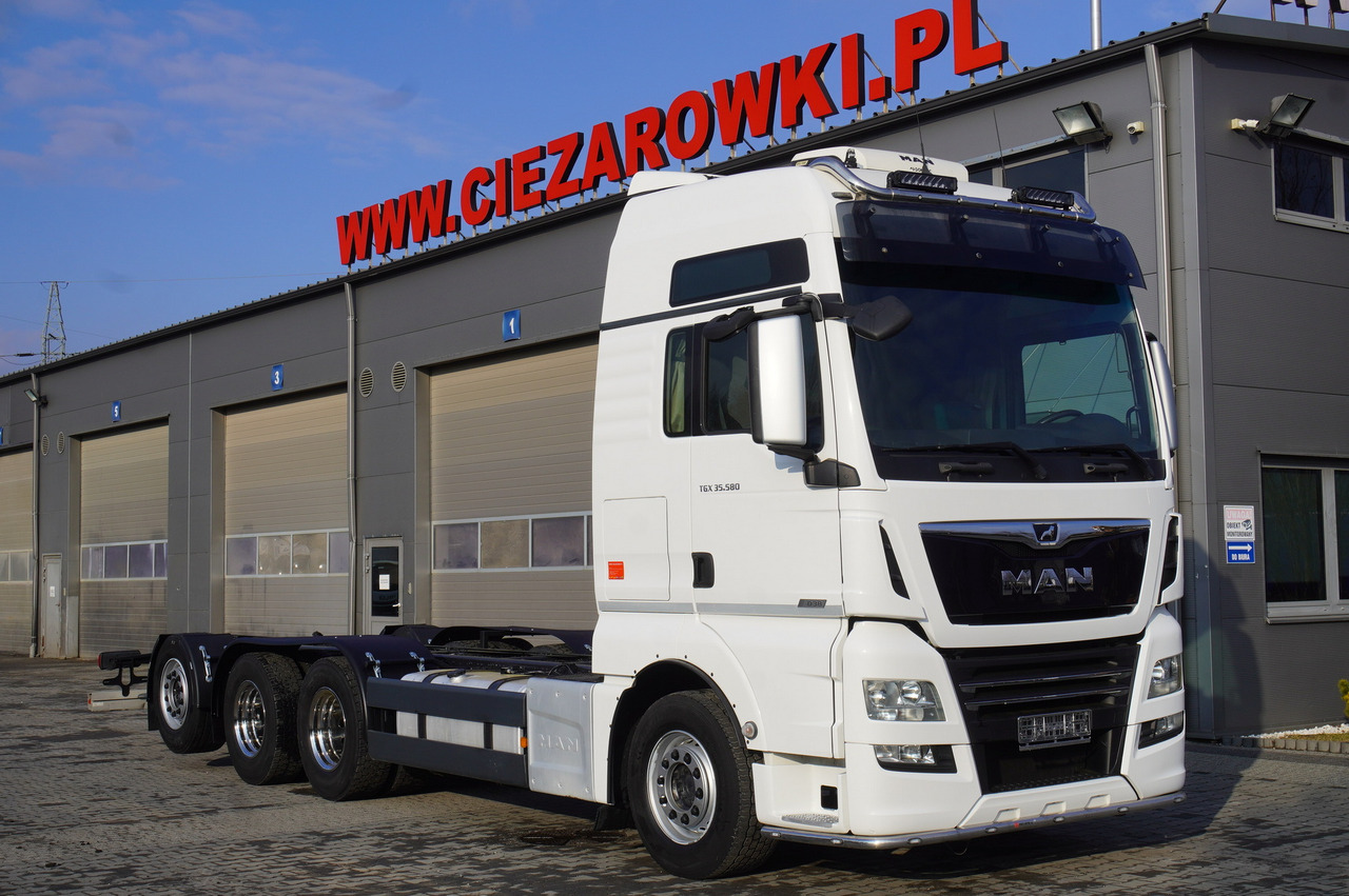 MAN TGX 35.580 E6 8x4/4 - 8.8m chassis frame - Камион со кабинска шасија: слика 1 MAN TGX 35.580 E6 8x4/4 - 8.8m chassis frame - Камион со кабинска шасија: слика 1
