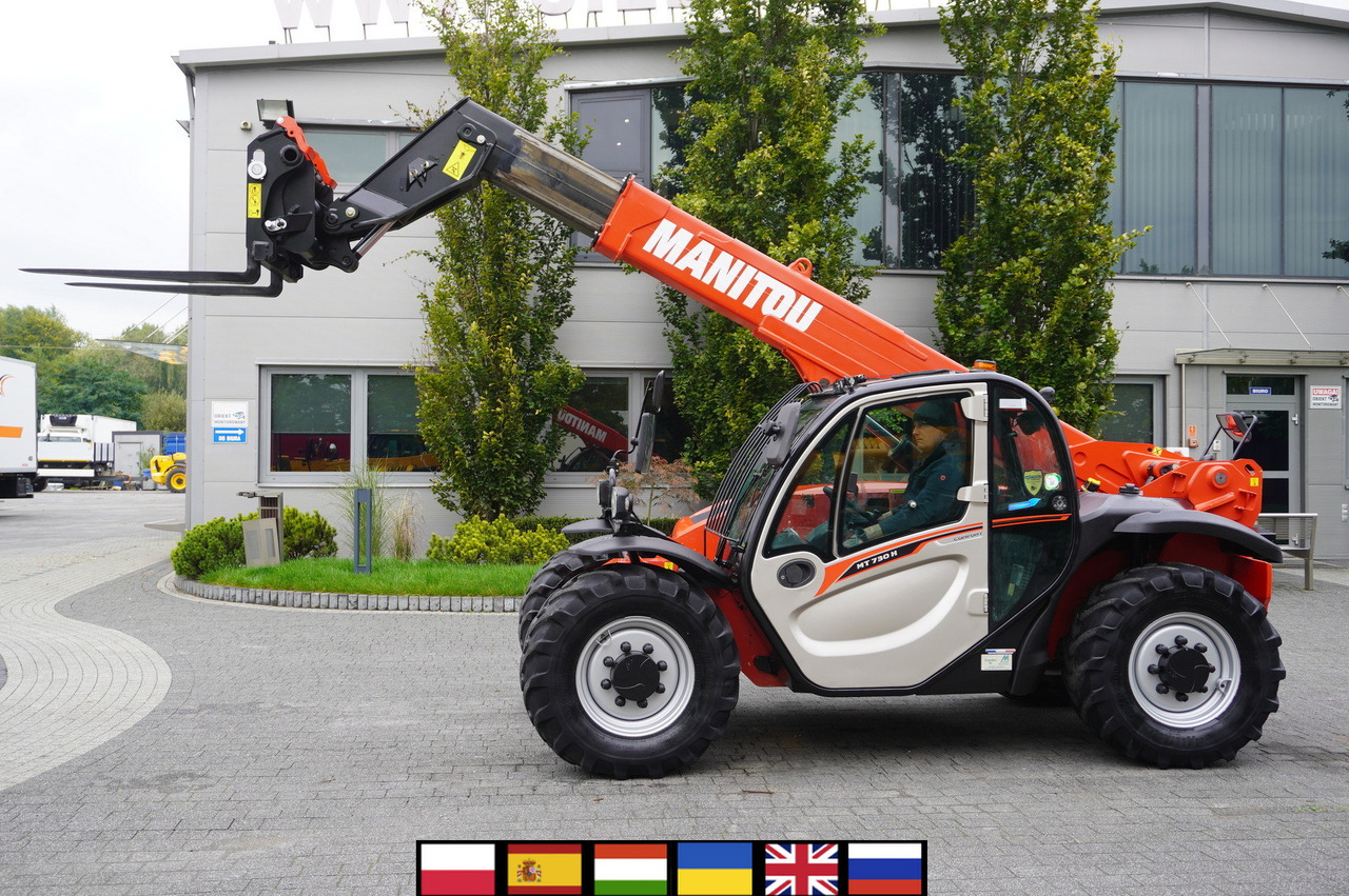 MANITOU MT 730 H / 7 m reach / 3 t / height 190 cm / 2900 MTH! / Joystick - Телескопски натоварувач на тркала: слика 1 MANITOU MT 730 H / 7 m reach / 3 t / height 190 cm / 2900 MTH! / Joystick - Телескопски натоварувач на тркала: слика 1