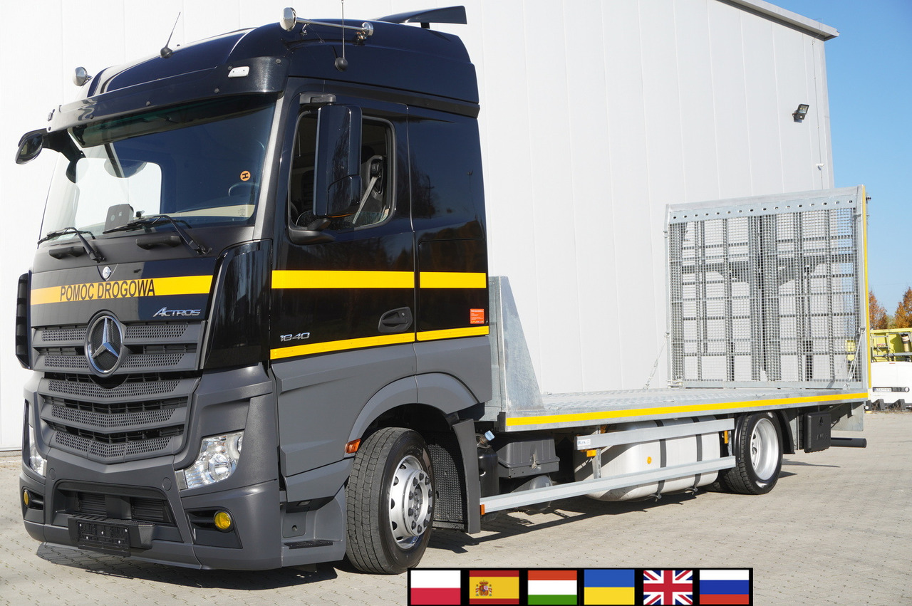 MERCEDES-BENZ Actros 1840 E6 4×2 / NEW Tow Truck platform 9.25 m / Lounge cabin - Автотранспортен камион: слика 1 MERCEDES-BENZ Actros 1840 E6 4×2 / NEW Tow Truck platform 9.25 m / Lounge cabin - Автотранспортен камион: слика 1