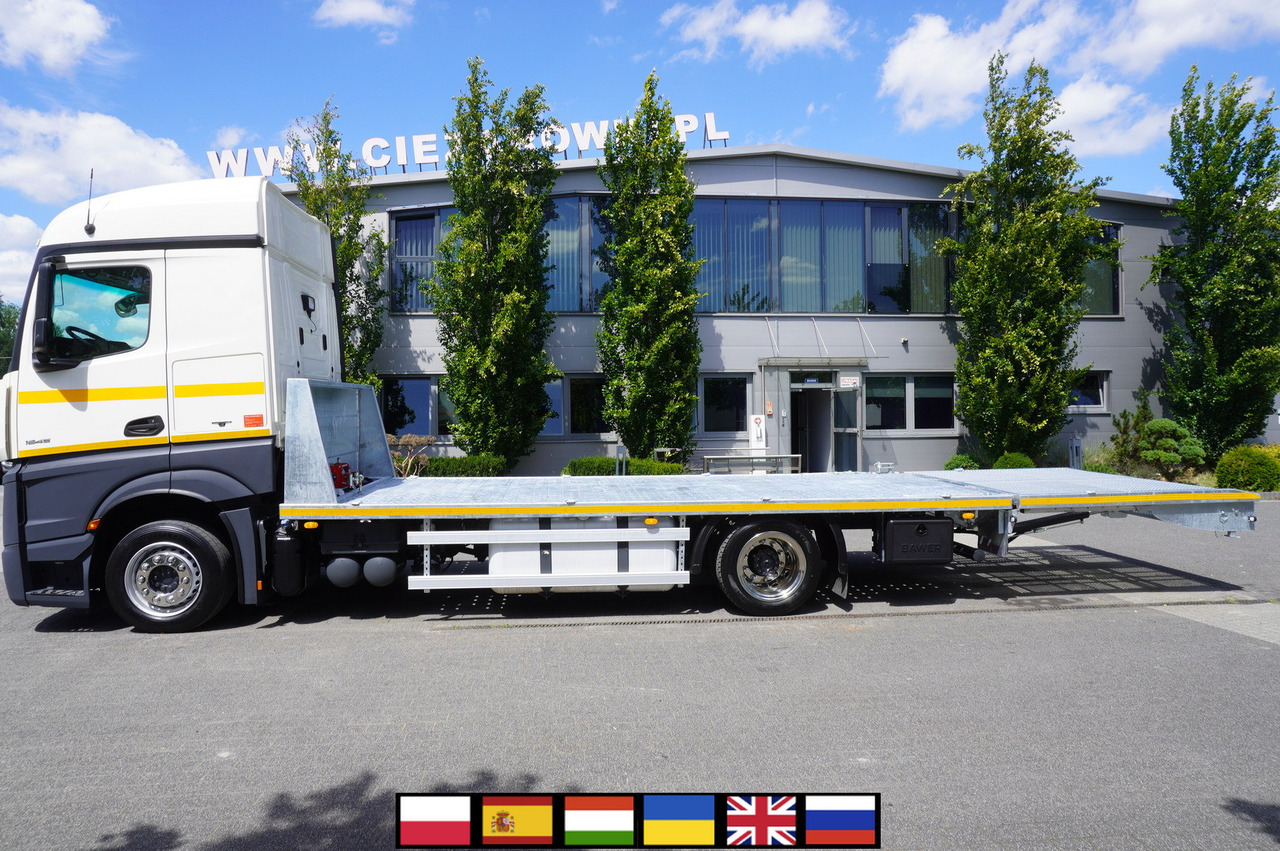 MERCEDES-BENZ Actros 1845 4×2 E6 / NEW tow truck platform 8.3 m / Sleeper cab - Автотранспортен камион: слика 1 MERCEDES-BENZ Actros 1845 4×2 E6 / NEW tow truck platform 8.3 m / Sleeper cab - Автотранспортен камион: слика 1