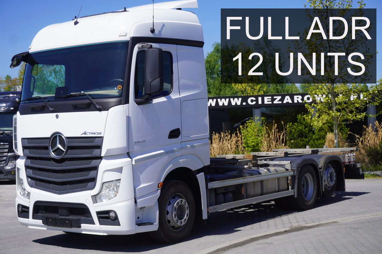 MERCEDES-BENZ Actros 2545 6×2 MP5 / FULL ADR / 12 units - Транспортер на контејнер/ Камион со променливо тело: слика 2 MERCEDES-BENZ Actros 2545 6×2 MP5 / FULL ADR / 12 units - Транспортер на контејнер/ Камион со променливо тело: слика 2