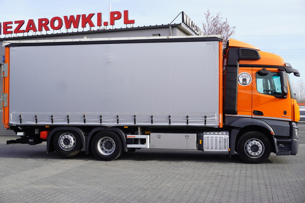 MERCEDES-BENZ Actros 2545 6×2 MP5 / FULL ADR / Curtainsider 17 EPAL - Камион со церада: слика 3 MERCEDES-BENZ Actros 2545 6×2 MP5 / FULL ADR / Curtainsider 17 EPAL - Камион со церада: слика 3