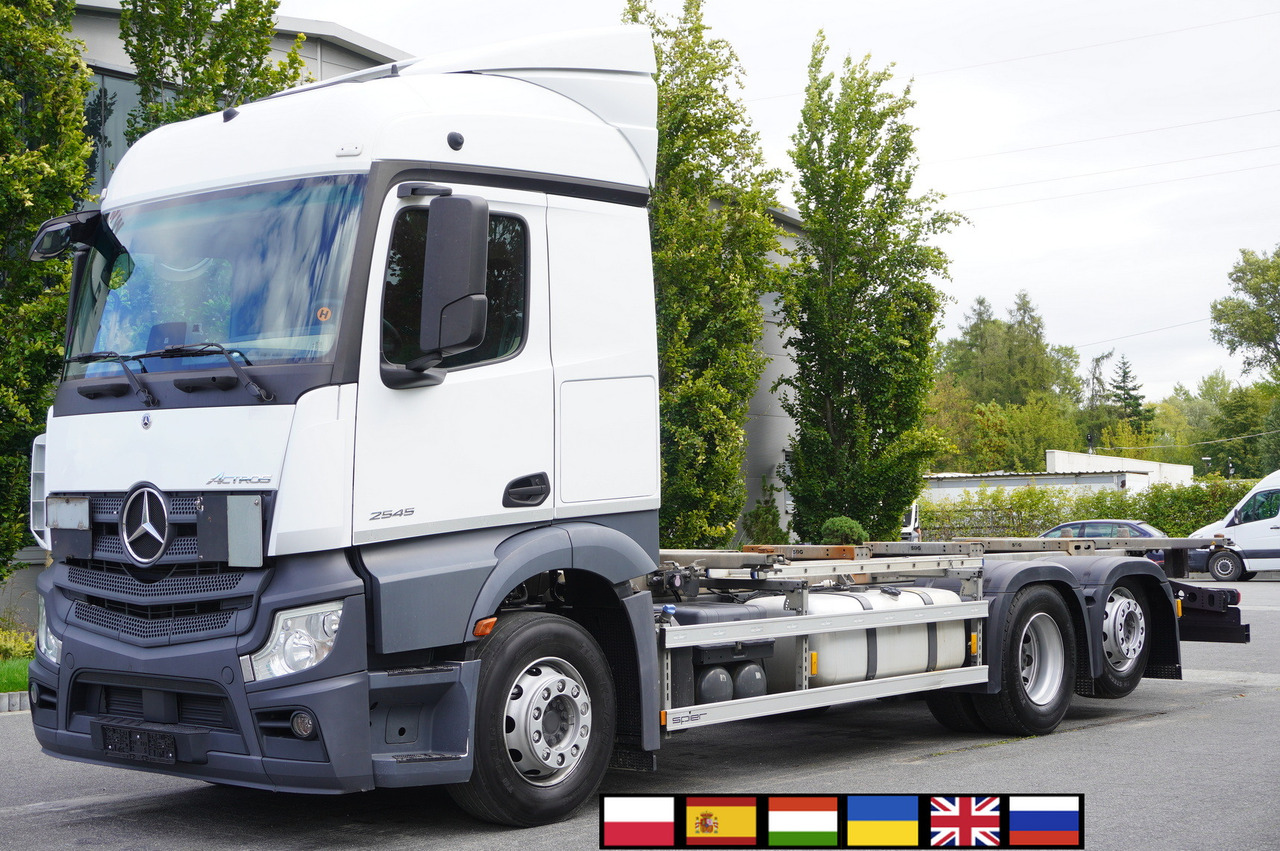 MERCEDES-BENZ Actros 2545 6×2 MP5 / Full ADR / 2 units - Транспортер на контејнер/ Камион со променливо тело: слика 1 MERCEDES-BENZ Actros 2545 6×2 MP5 / Full ADR / 2 units - Транспортер на контејнер/ Камион со променливо тело: слика 1