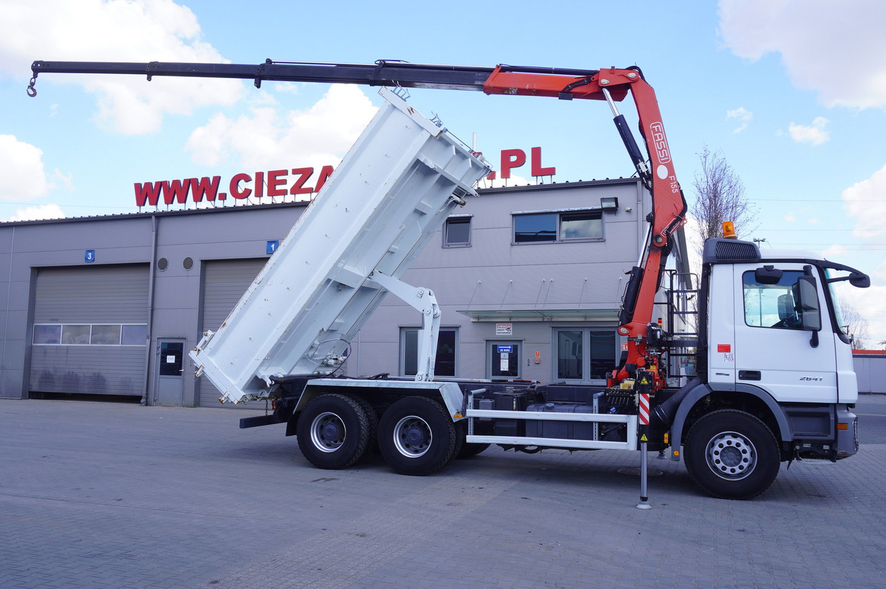 MERCEDES-BENZ Actros 2641 6×4 E5 / Crane / Dumper / 110000 km! - Мобилен кран: слика 3 MERCEDES-BENZ Actros 2641 6×4 E5 / Crane / Dumper / 110000 km! - Мобилен кран: слика 3