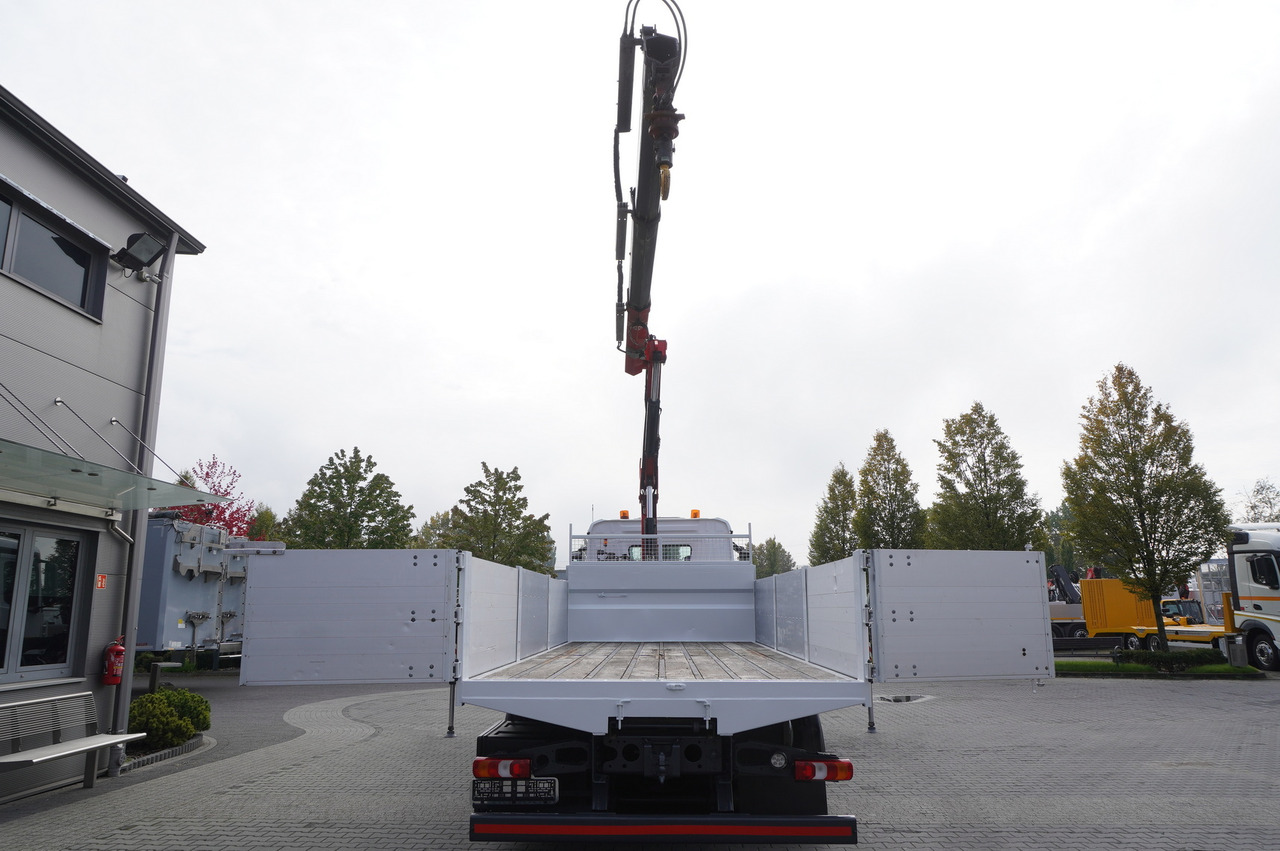 MERCEDES-BENZ Antos 2540 / Flatbed 15 EPAL / Fassi F165 / 6.1 t / 8 m reach / remote control / rotator / 1600 MTH / steered axle - Камион со платформа, Камион со кран: слика 4 MERCEDES-BENZ Antos 2540 / Flatbed 15 EPAL / Fassi F165 / 6.1 t / 8 m reach / remote control / rotator / 1600 MTH / steered axle - Камион со платформа, Камион со кран: слика 4