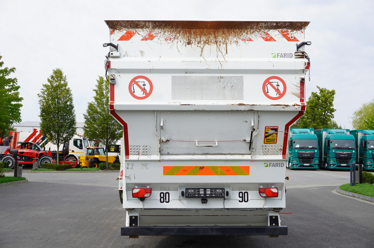 MERCEDES-BENZ Antos 3240 8x2 / Tajfun 5T crane / Farid Industries garbage truck/ 3 steered axles - Камион со кран: слика 5 MERCEDES-BENZ Antos 3240 8x2 / Tajfun 5T crane / Farid Industries garbage truck/ 3 steered axles - Камион со кран: слика 5
