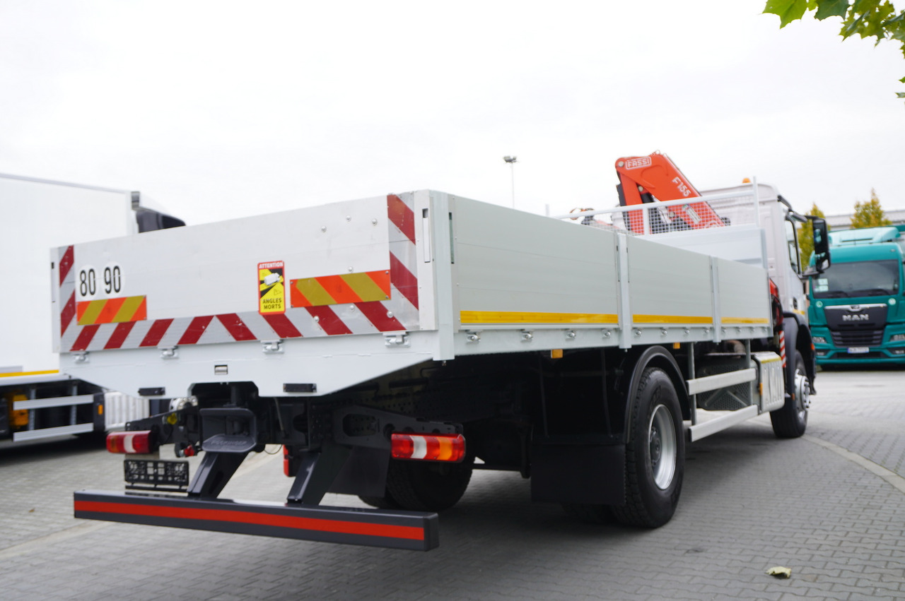 MERCEDES-BENZ Arocs 1830 / Flatbed 16 EPAL / HDS Fassi 155 / Reach 8 m / Load capacity 6160 kg - Камион со кран: слика 2 MERCEDES-BENZ Arocs 1830 / Flatbed 16 EPAL / HDS Fassi 155 / Reach 8 m / Load capacity 6160 kg - Камион со кран: слика 2