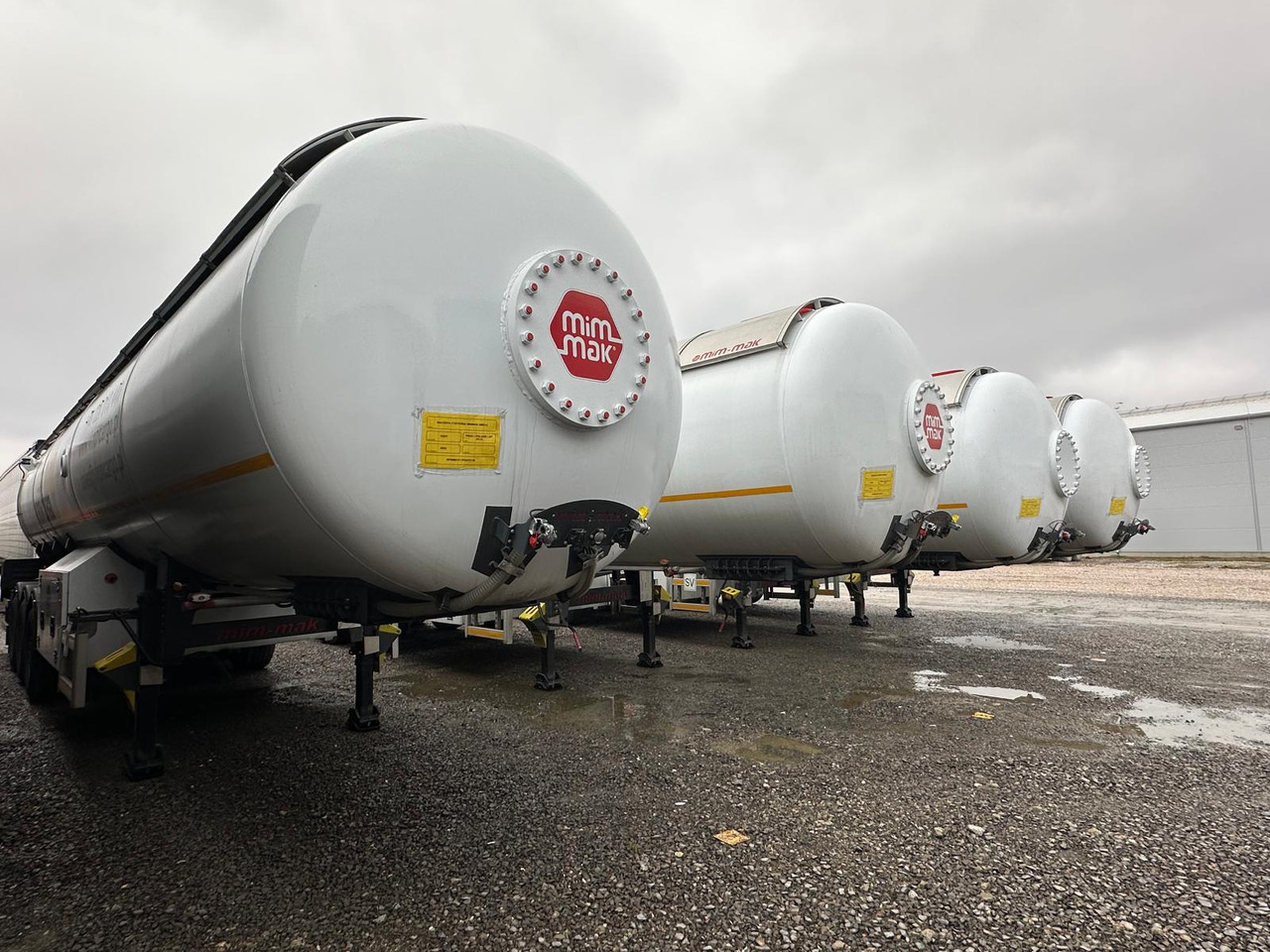 MIMMAK Gas tank semi-trailer MM312 / 2024 / 4 units - Полуприколка цистерна: слика 3 MIMMAK Gas tank semi-trailer MM312 / 2024 / 4 units - Полуприколка цистерна: слика 3