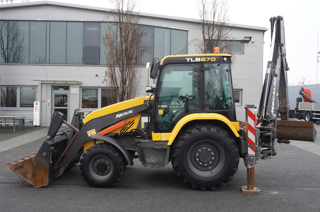 Mecalac TLB870 backhoe loader / 1990 MTH! / joysticks - Ровокопач: слика 3 Mecalac TLB870 backhoe loader / 1990 MTH! / joysticks - Ровокопач: слика 3