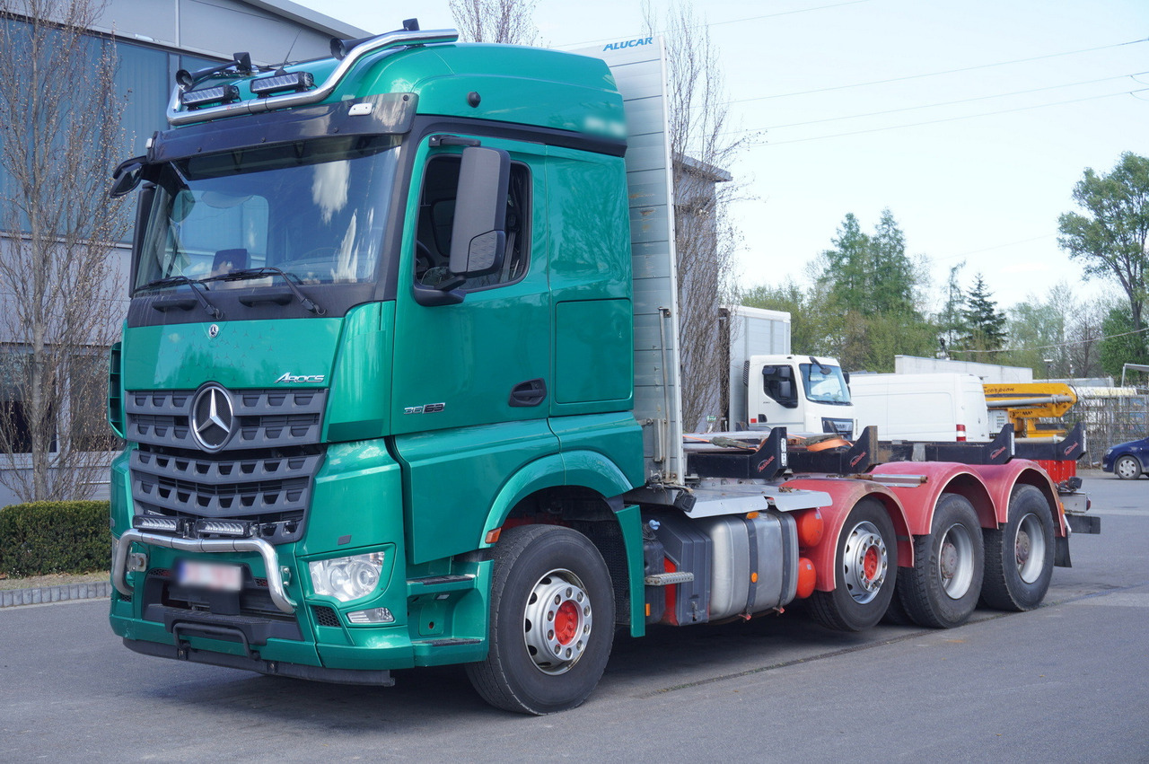 Mercedes-Benz Arocs 3563 8 × 4 / 630 HP / steered axle / Logging superstructure - Камион со кран: слика 3 Mercedes-Benz Arocs 3563 8 × 4 / 630 HP / steered axle / Logging superstructure - Камион со кран: слика 3