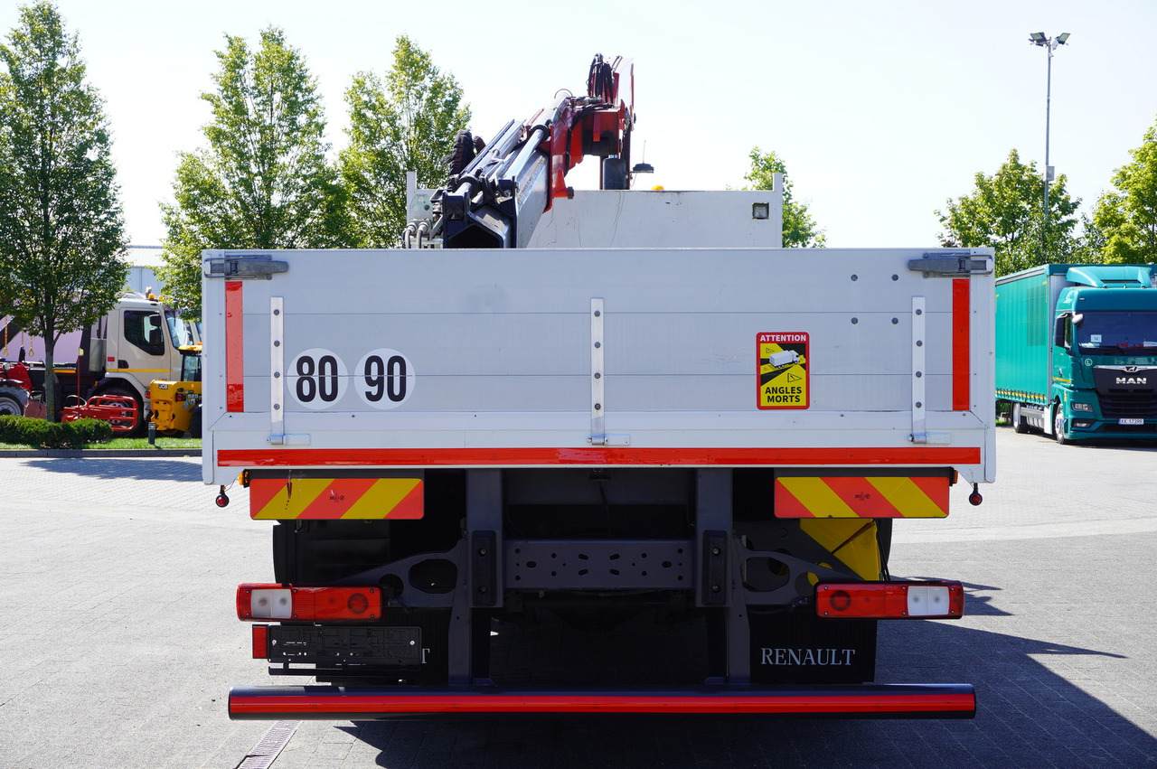 RENAULT C280 DTI 8 / FASSI crane 5.6 T / range 8 m / Flatbed 15 EPAL - Камион со платформа, Камион со кран: слика 4 RENAULT C280 DTI 8 / FASSI crane 5.6 T / range 8 m / Flatbed 15 EPAL - Камион со платформа, Камион со кран: слика 4