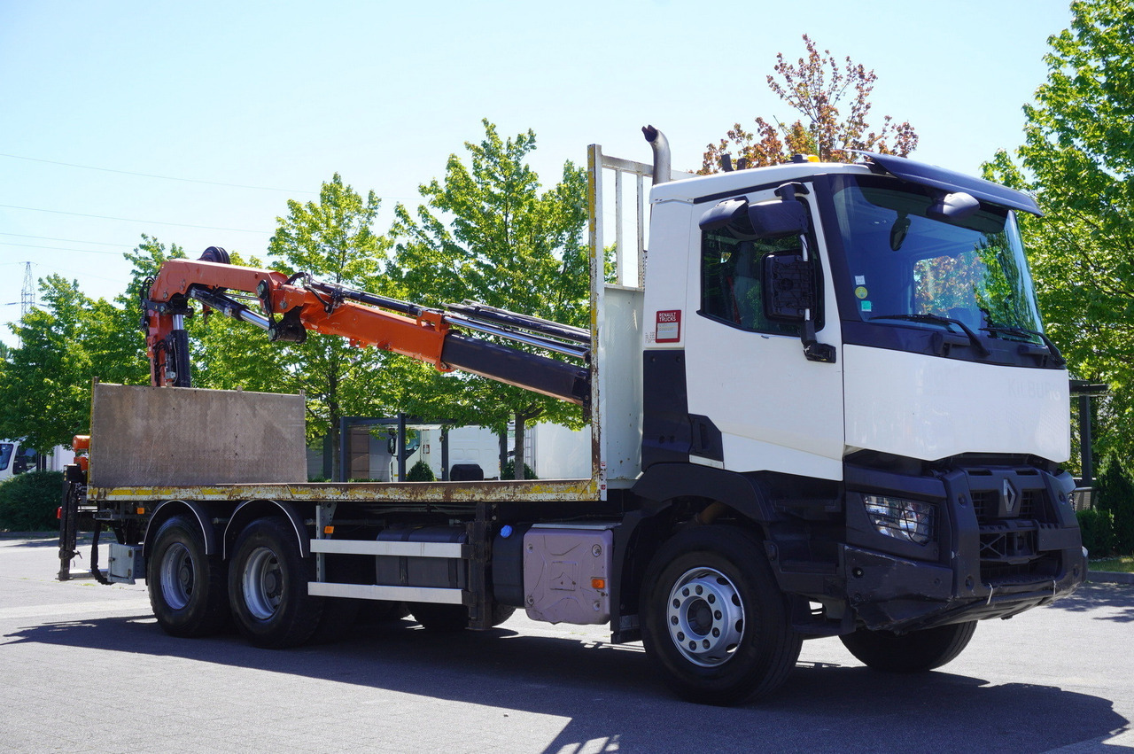 RENAULT C380 Comfort 6x4 / Atlas 6.1 T crane / range 12.3 m - Камион со платформа, Камион со кран: слика 5 RENAULT C380 Comfort 6x4 / Atlas 6.1 T crane / range 12.3 m - Камион со платформа, Камион со кран: слика 5