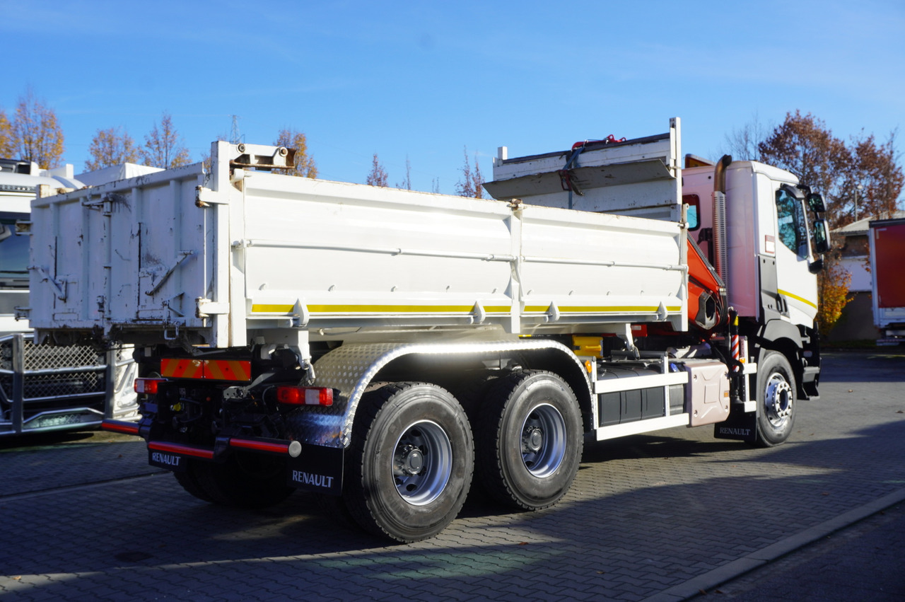 RENAULT C380 E6 6×4 / HDS Fassi F135 2700 MTH / Range 8 m / 5.6 t lifting capacity / 3-side tipper / Bortmatic - Кипер, Камион со кран: слика 4 RENAULT C380 E6 6×4 / HDS Fassi F135 2700 MTH / Range 8 m / 5.6 t lifting capacity / 3-side tipper / Bortmatic - Кипер, Камион со кран: слика 4