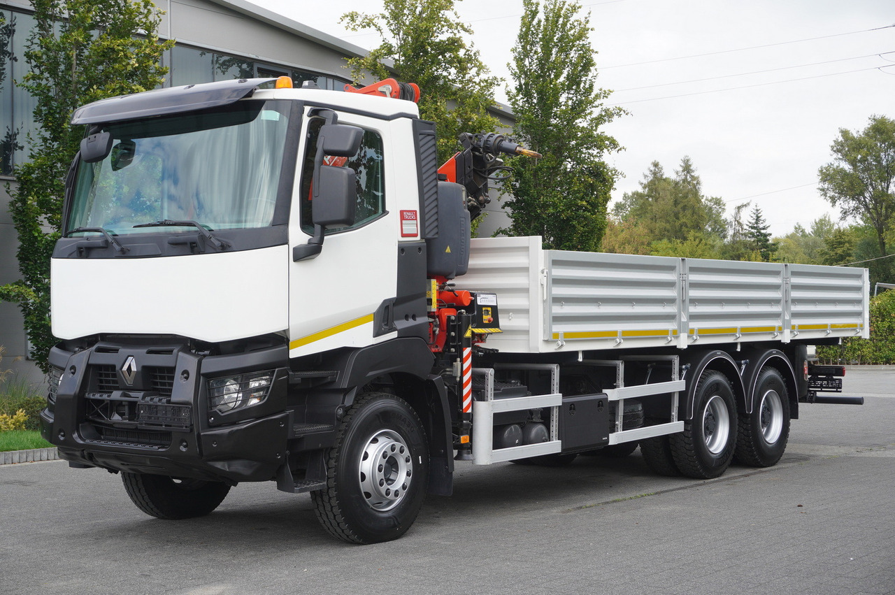 RENAULT K380 6×4 / FASSI F175 crane 7.85 t / 120 thousand km! / 2-sided tipper - Камион со кран: слика 3 RENAULT K380 6×4 / FASSI F175 crane 7.85 t / 120 thousand km! / 2-sided tipper - Камион со кран: слика 3