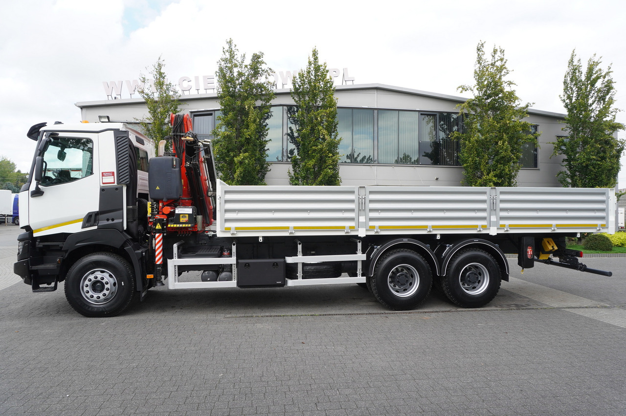 RENAULT K380 6×4 / FASSI F175 crane 7.85 t / 120 thousand km! / 2-sided tipper - Кипер, Камион со кран: слика 5 RENAULT K380 6×4 / FASSI F175 crane 7.85 t / 120 thousand km! / 2-sided tipper - Кипер, Камион со кран: слика 5