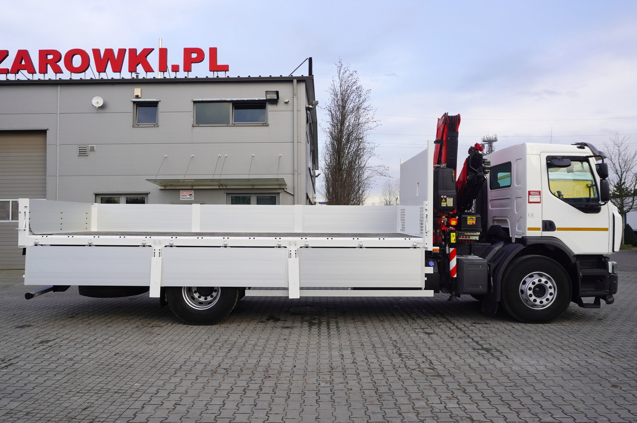 Renault C320 P4x2 E6 / Fassi 5.6 t / Range 8 m / Platform 15 EPAL - Камион со платформа, Камион со кран: слика 4 Renault C320 P4x2 E6 / Fassi 5.6 t / Range 8 m / Platform 15 EPAL - Камион со платформа, Камион со кран: слика 4