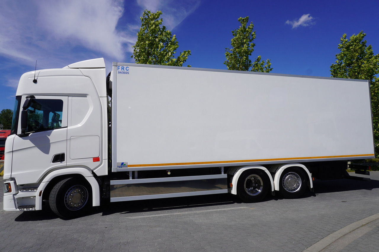 SCANIA R500 / Lecapitaine refrigerator 20 EPAL / Carrier Supra 950 / Steered 3rd axle - Камион ладилник: слика 2 SCANIA R500 / Lecapitaine refrigerator 20 EPAL / Carrier Supra 950 / Steered 3rd axle - Камион ладилник: слика 2