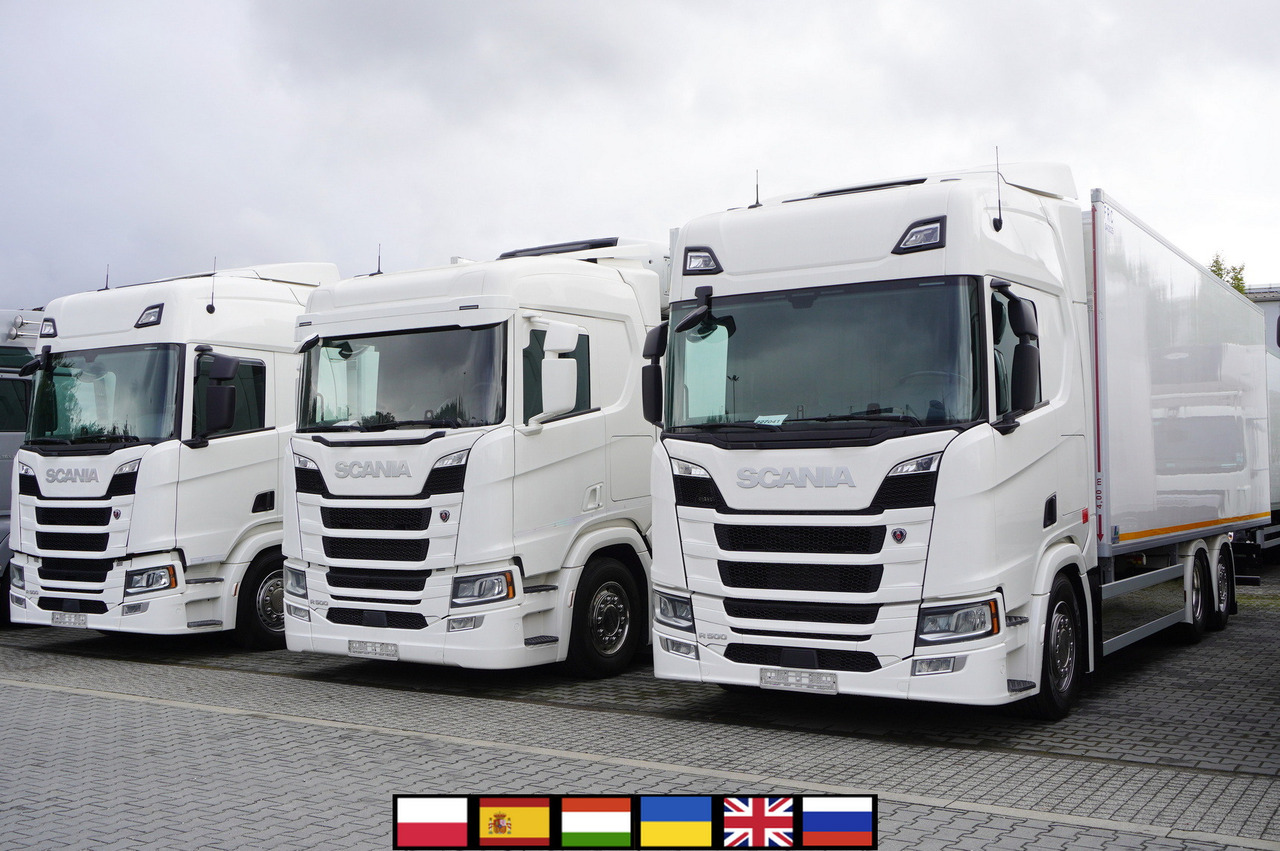 SCANIA R500 / Refrigerator Superstructure / steered axle / several units - Камион ладилник: слика 1 SCANIA R500 / Refrigerator Superstructure / steered axle / several units - Камион ладилник: слика 1