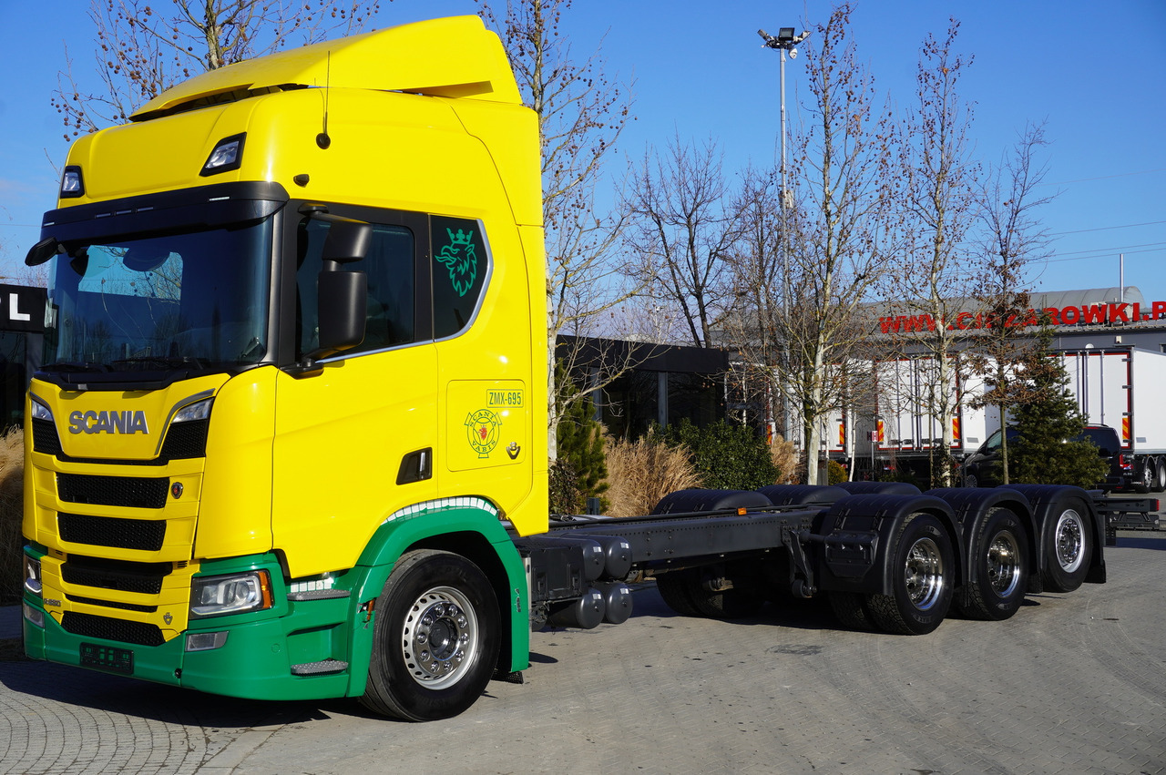 SCANIA R650 V8 8x4/4 E6 / 2020 / Frame 9.7 m - Камион со кабинска шасија: слика 1 SCANIA R650 V8 8x4/4 E6 / 2020 / Frame 9.7 m - Камион со кабинска шасија: слика 1