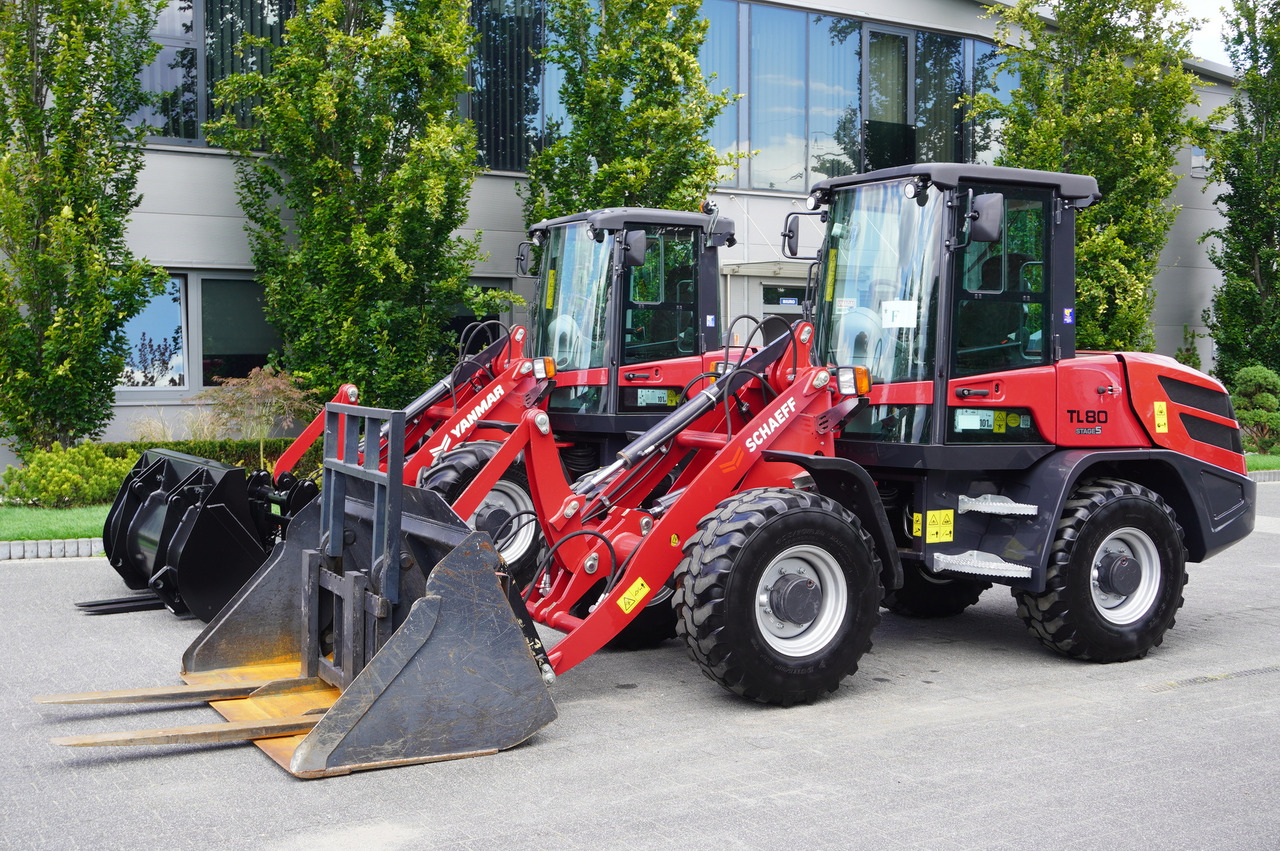 SCHAEFF Yanmar/SCHAEFF TL80 Wheel Loader / 2023 / 2000 Hours! / 2 units - Натоварувач на тркала: слика 1 SCHAEFF Yanmar/SCHAEFF TL80 Wheel Loader / 2023 / 2000 Hours! / 2 units - Натоварувач на тркала: слика 1