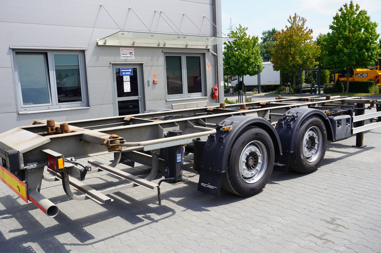 SPIER Trailer ZWL 290 BDF / 18 t - Шасијска приколка: слика 1 SPIER Trailer ZWL 290 BDF / 18 t - Шасијска приколка: слика 1