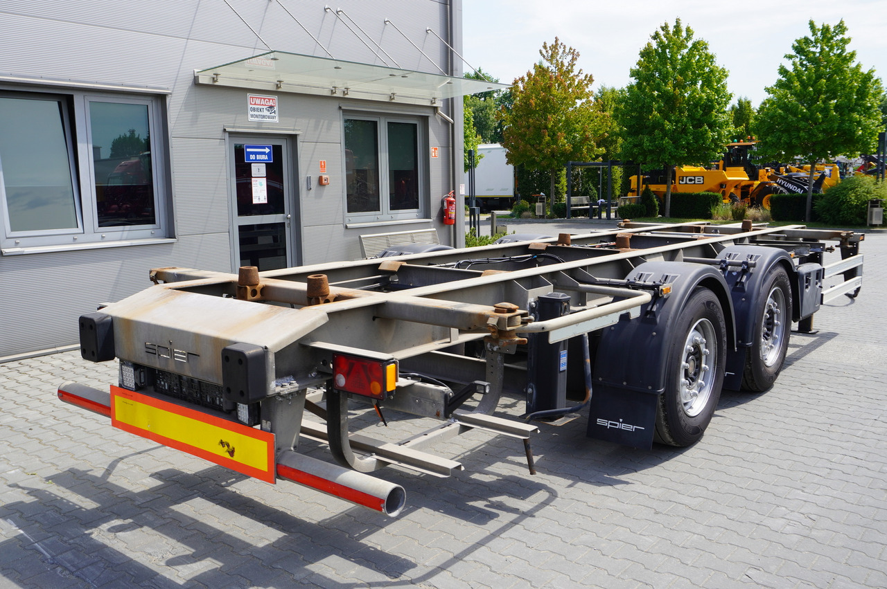 SPIER Trailer ZWL 290 BDF / 18 t - Шасијска приколка: слика 4 SPIER Trailer ZWL 290 BDF / 18 t - Шасијска приколка: слика 4