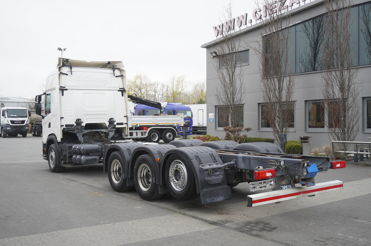 Scania G540 8x4 / Chassis 8.7 m / Steered axle / 2021 - Камион со кран: слика 4 Scania G540 8x4 / Chassis 8.7 m / Steered axle / 2021 - Камион со кран: слика 4