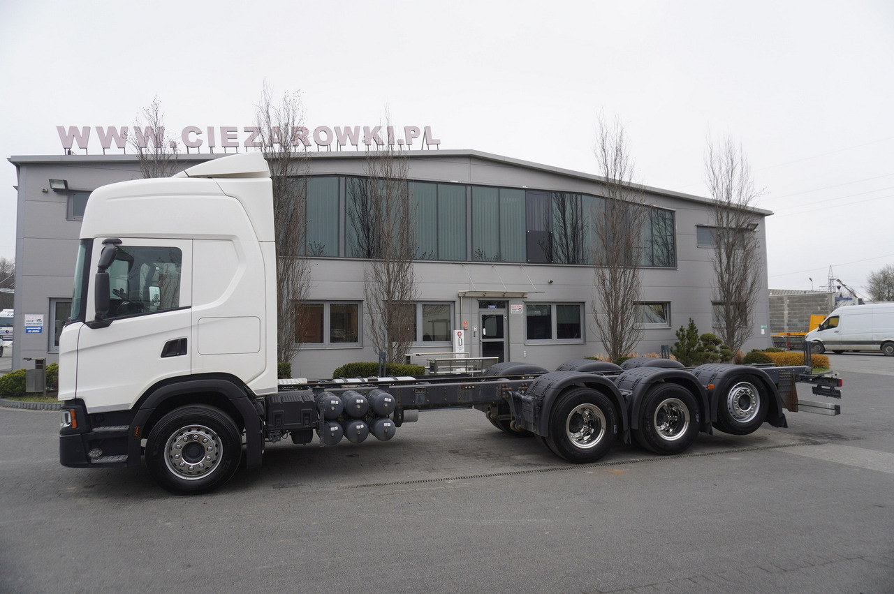 Scania G540 8x4 / Chassis 8.7 m / Steered axle / 2021 - Камион со кран: слика 3 Scania G540 8x4 / Chassis 8.7 m / Steered axle / 2021 - Камион со кран: слика 3