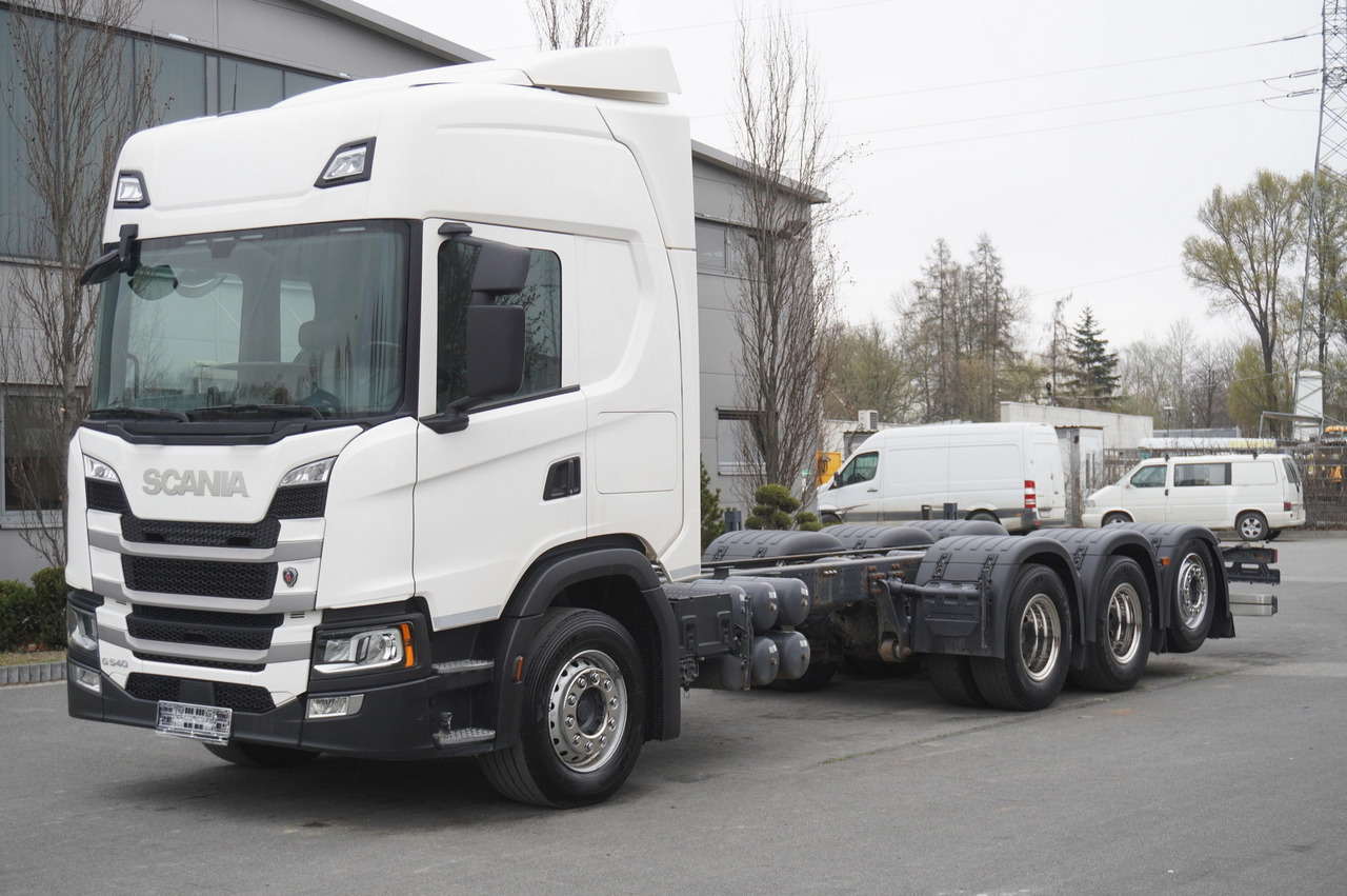 Scania G540 8x4 / Chassis 8.7 m / Steered axle / 2021 - Камион со кран: слика 2 Scania G540 8x4 / Chassis 8.7 m / Steered axle / 2021 - Камион со кран: слика 2