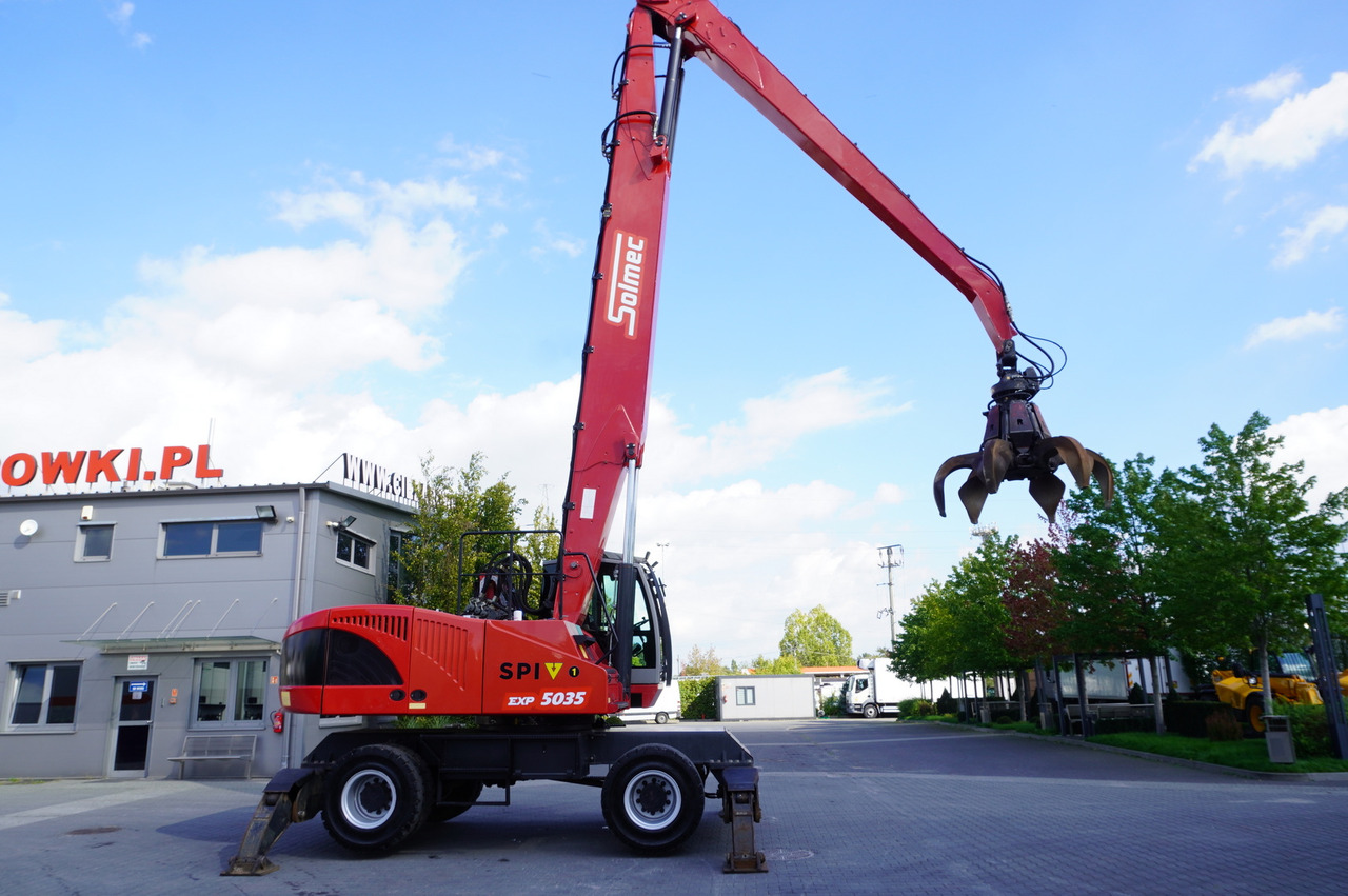 Solmec EXP 5035 / 6000 mth ! / 37t material handler - Багер на тркала: слика 3 Solmec EXP 5035 / 6000 mth ! / 37t material handler - Багер на тркала: слика 3