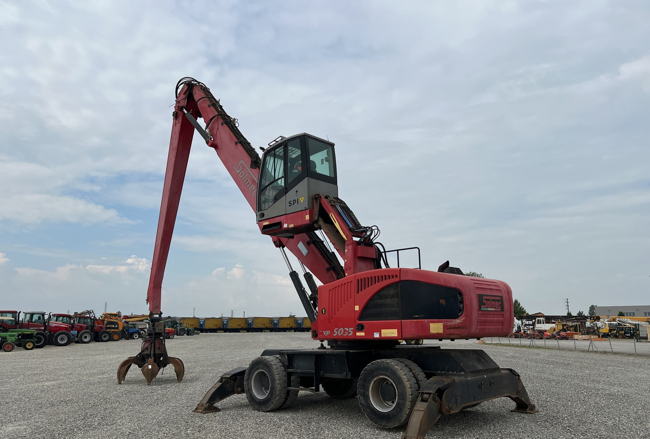 Solmec EXP 5035 / 6050 mth ! / 37t material handler - Багер на тркала: слика 1 Solmec EXP 5035 / 6050 mth ! / 37t material handler - Багер на тркала: слика 1