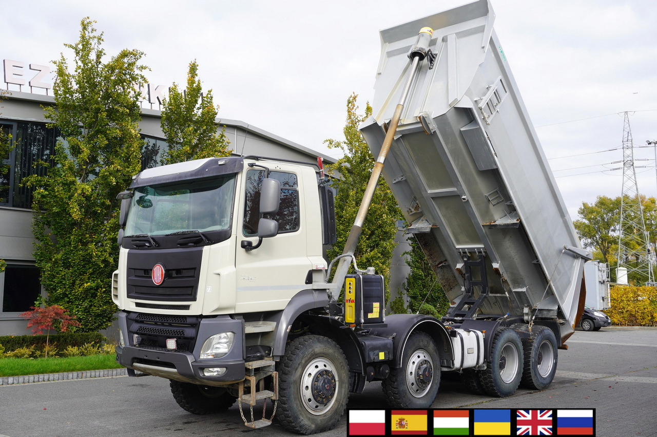 TATRA Phoenix 8x8 Twin-Steer Quad/A dump truck / 30 tho. km - Голем истоварувач/ Камион за камења: слика 1 TATRA Phoenix 8x8 Twin-Steer Quad/A dump truck / 30 tho. km - Голем истоварувач/ Камион за камења: слика 1