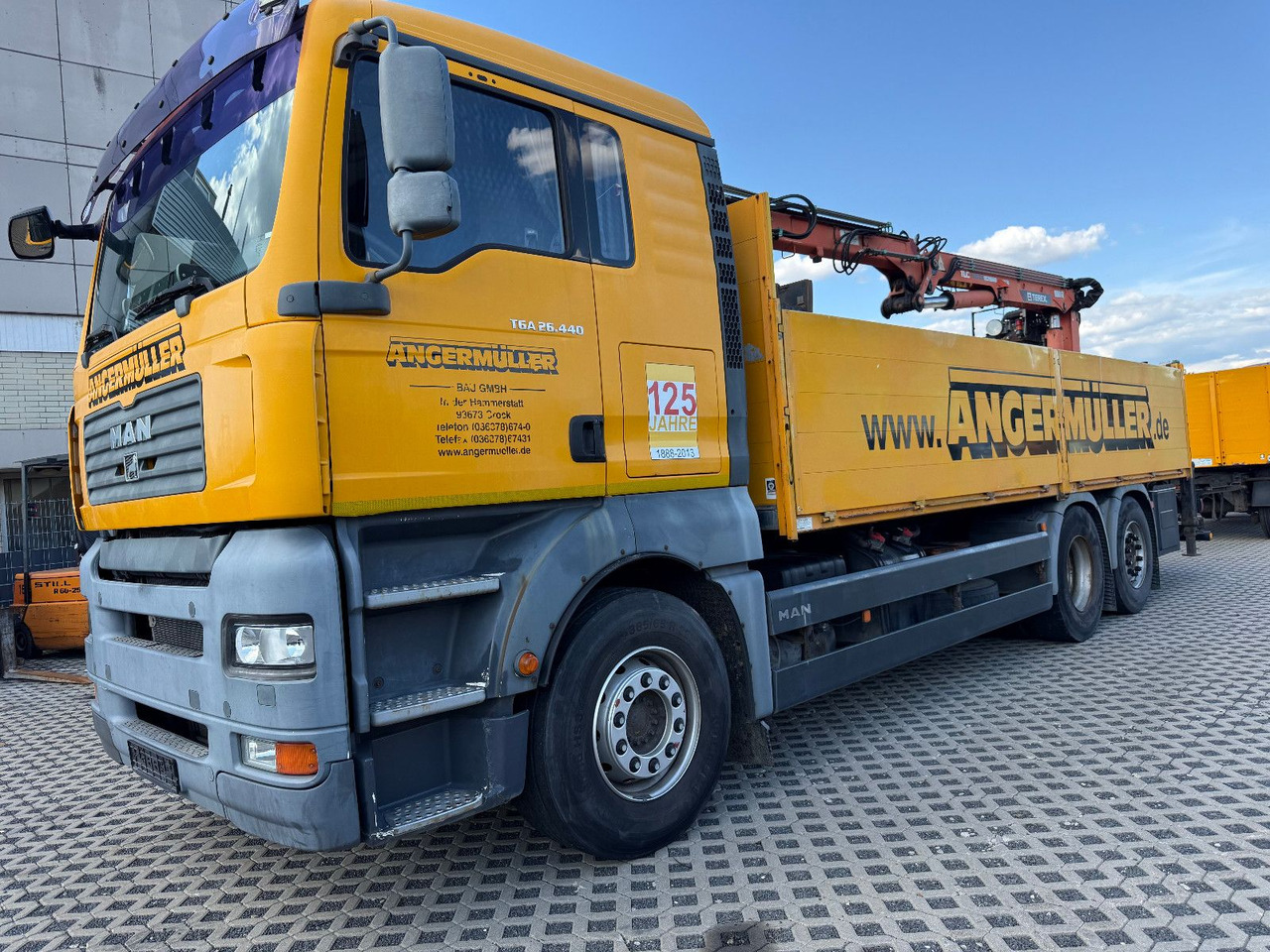 MAN TGA 26,440 TEREX TLC 165,2-A19 ACM SYSTEM - Камион со кран: слика 2 MAN TGA 26,440 TEREX TLC 165,2-A19 ACM SYSTEM - Камион со кран: слика 2