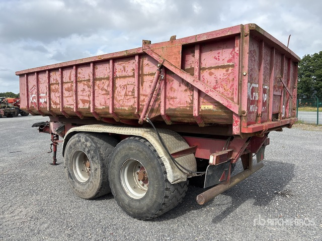 1996 Krampe TWK 18 Goliath End Dump Trailer - Кипер полуприколка: слика 3 1996 Krampe TWK 18 Goliath End Dump Trailer - Кипер полуприколка: слика 3