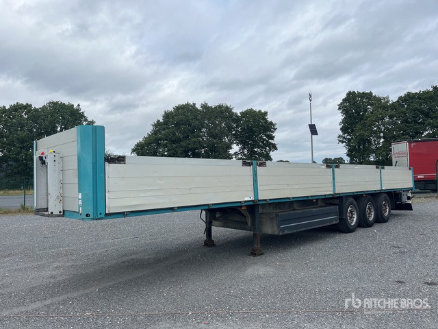 2007 Schmitz Cargobull S01 13.90 m Tri/A Flatbed Trailer - Полуприколка платформа: слика 1 2007 Schmitz Cargobull S01 13.90 m Tri/A Flatbed Trailer - Полуприколка платформа: слика 1