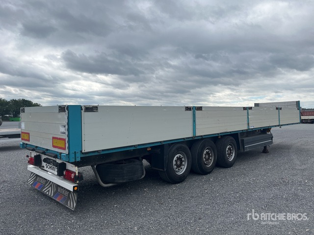 2007 Schmitz Cargobull S01 13.90 m Tri/A Flatbed Trailer - Полуприколка платформа: слика 3 2007 Schmitz Cargobull S01 13.90 m Tri/A Flatbed Trailer - Полуприколка платформа: слика 3