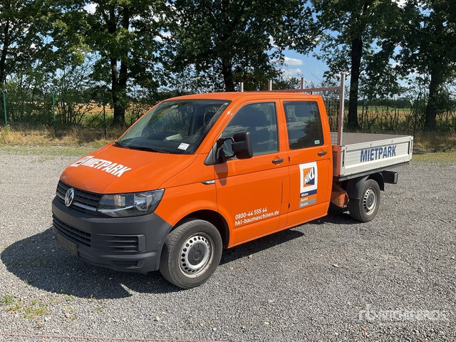 2019 Volkswagen T6 Transporter 4x2 Crew Cab Flatbed Truck - Камион со платформа: слика 1 2019 Volkswagen T6 Transporter 4x2 Crew Cab Flatbed Truck - Камион со платформа: слика 1