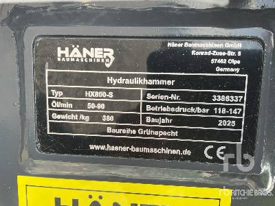 HAENER HX800S (Unused) - Хидрауличен чекан: слика 5 HAENER HX800S (Unused) - Хидрауличен чекан: слика 5